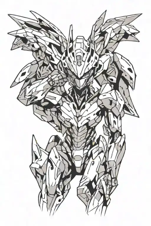 neon genesis evangelion sketches incorporated tattoo design idea