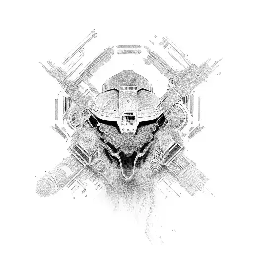 2 friends who go on separate roads tattoo design idea