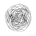 planet-like tattoo inspired by the lyric "i was so ahead of the curve, the curve became a sphere" tattoo design idea