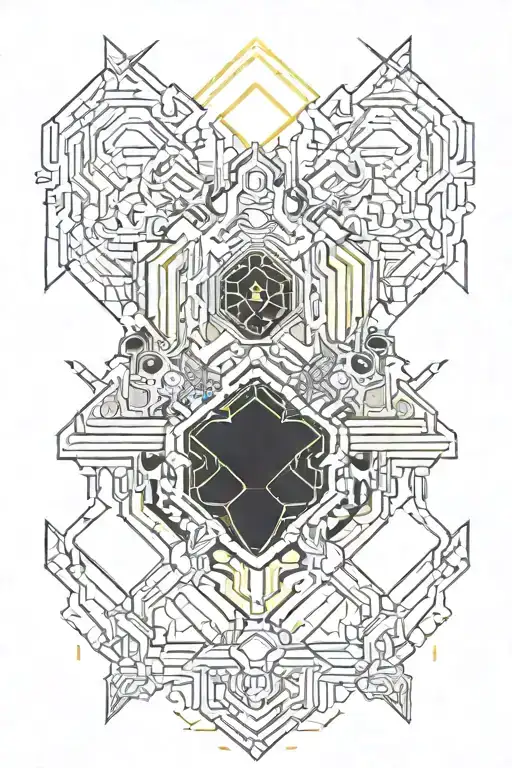 villain tattoo design idea