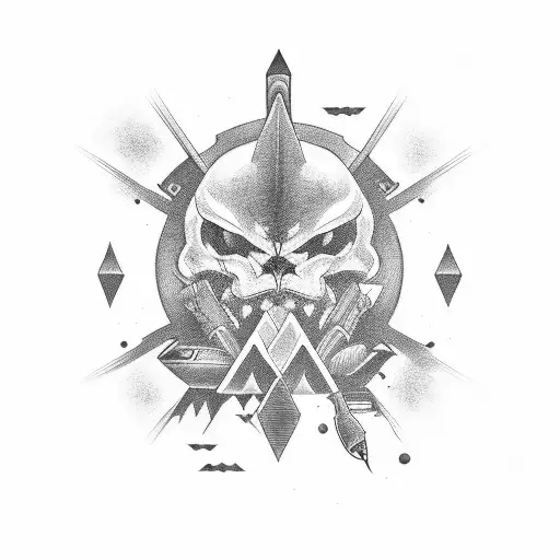 Nintendo switchblade tattoo design idea