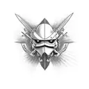 Nintendo switchblade tattoo design idea