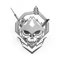 Nintendo switchblade tattoo design idea