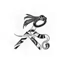 kokopelli  tattoo design idea