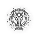 kokopelli  tattoo design idea