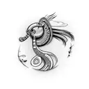 kokopelli  tattoo design idea