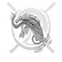 kokopelli  tattoo design idea