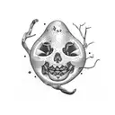 potato tattoo design idea