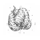 potato tattoo design idea