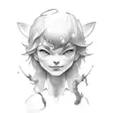 peter pan inspiration tattoo design idea