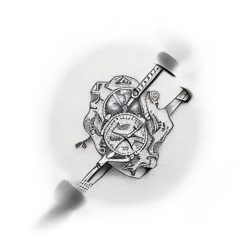 triathlon tattoo design idea