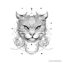 piston bielles  tattoo design idea