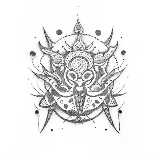  nepal tattoo design idea