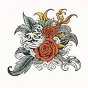 Gojo Satoru tattoo design idea