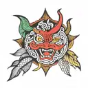 Gojo Satoru tattoo design idea