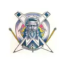 roman numerals of Dec 24, 1972 tattoo design idea