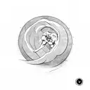 sisyphus myth tattoo design idea