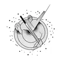 sisyphus myth tattoo design idea