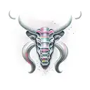 tauro tattoo design idea