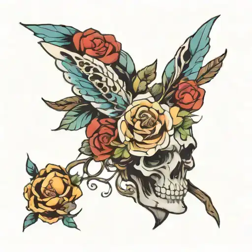 Virginia New York Barbados  tattoo design idea