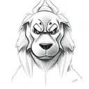 Scooby Doo desperado tattoo design idea