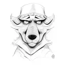 Scooby Doo desperado tattoo design idea