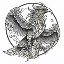 mago merlin tattoo design idea