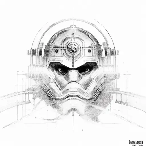 DNA, Gear, Spartan warrior tattoo design idea