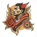 Benfica Eusebio tattoo design idea