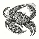 crab tattoo design idea