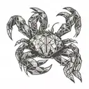 crab tattoo design idea