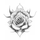 flor amapola tattoo design idea
