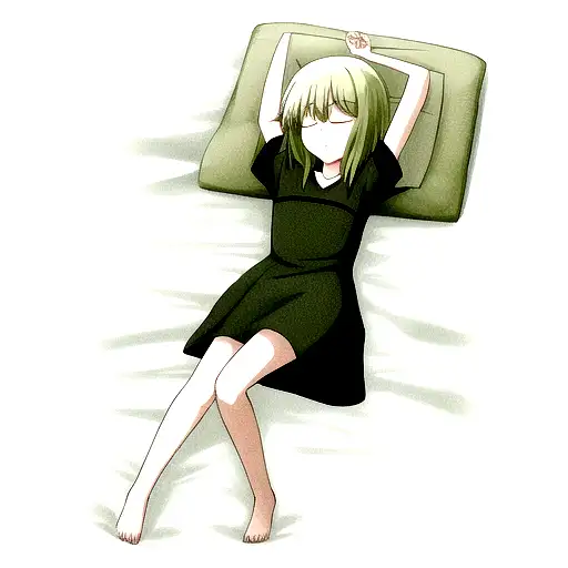 Relaxo, green, sleep, zwilling, memory tattoo design idea