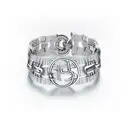 bracelet using charm initials J S O and I tattoo design idea