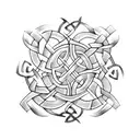 Celtic Knot tattoo design idea