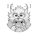 Lisa simpson on drugs tattoo design idea