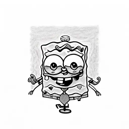 SpongeBob and rocky horror picture show tattoo design idea