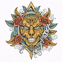 amsterdam triple x tattoo design idea