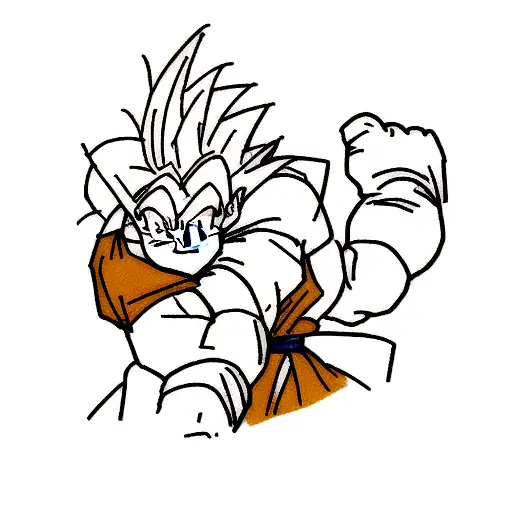 dragon ball tattoo design idea