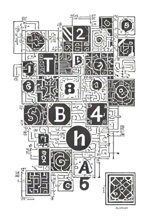 Periodic table tattoo design idea