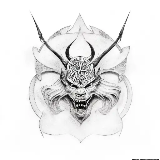 Norse mythology  tattoo design idea