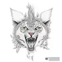 hunting tattoo design idea