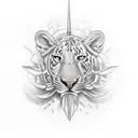 hunting tattoo design idea