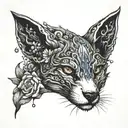 karma and winter  tattoo design idea