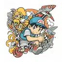 ness tattoo design idea