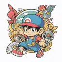 ness tattoo design idea