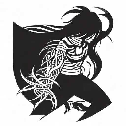 akali tattoo design idea
