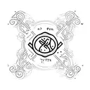 Combine the names of your three kids (Omer, Ori, Amit) into a unique symbol or design tattoo design idea