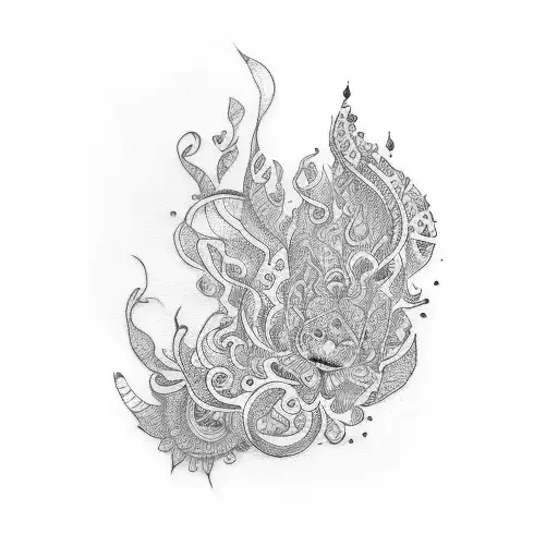 henna tattoo design idea