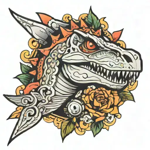 Team Dino tattoo design idea